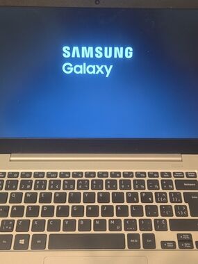 Samsung Galaxy Book Go Laptop in Silver with Black Keyboard